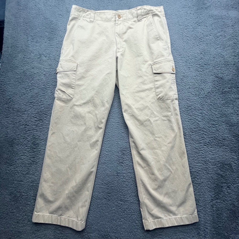 The North Face Mens Cargo Pants Khaki Tan Straight Leg Outdoor Size 36‎